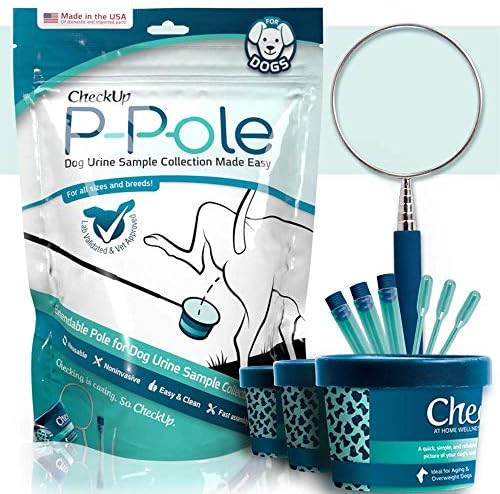 CheckUp P-Pole dog urine collection pack