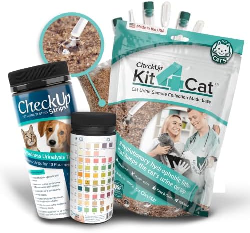 KIT4CAT sample and test 10 parameter bundle with hydrophobic litter and full panel strips